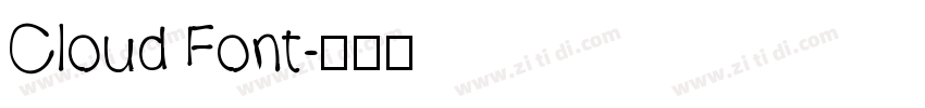 Cloud Font字体转换
